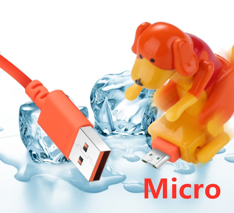 Dog-Themed Fast Charging Type-C Cable — For Android IOS & Pet Lovers