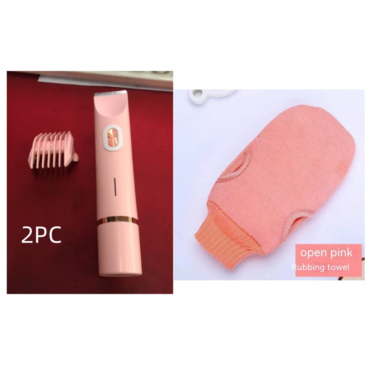 2-in-1 Electric Hair Remover — Painless Trimmer & Epilator for Smooth Skin