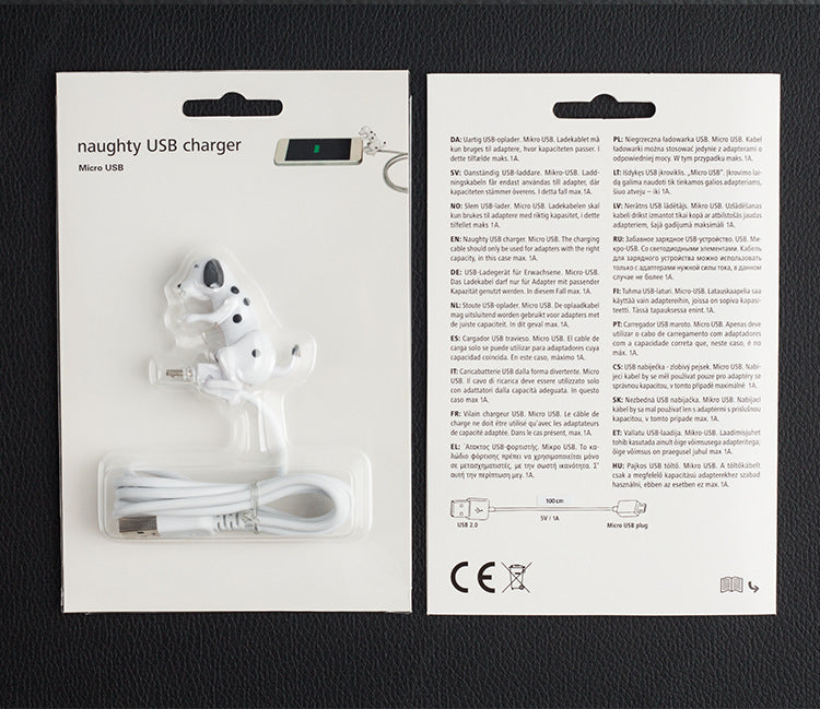 Dog-Themed Fast Charging Type-C Cable — For Android IOS & Pet Lovers