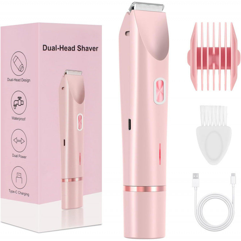 2-in-1 Electric Hair Remover — Painless Trimmer & Epilator for Smooth Skin