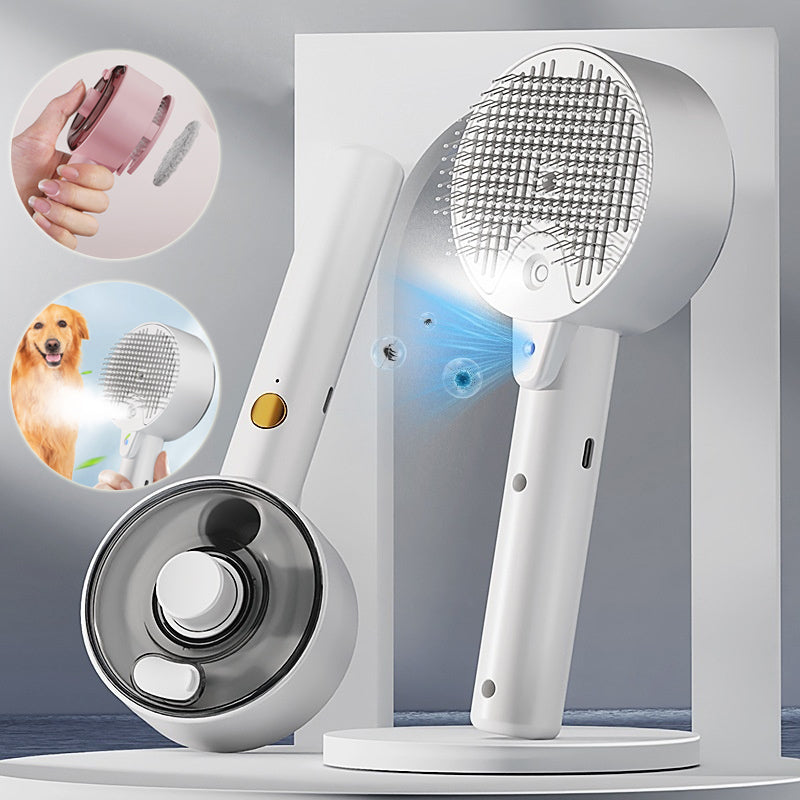 Pet Hair Remover Brush — Reusable Lint Roller for Furniture & Clothes